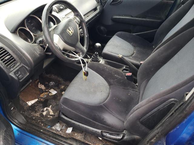 JHMGD37657S063963 - 2007 HONDA FIT S 蓝色 照片 7