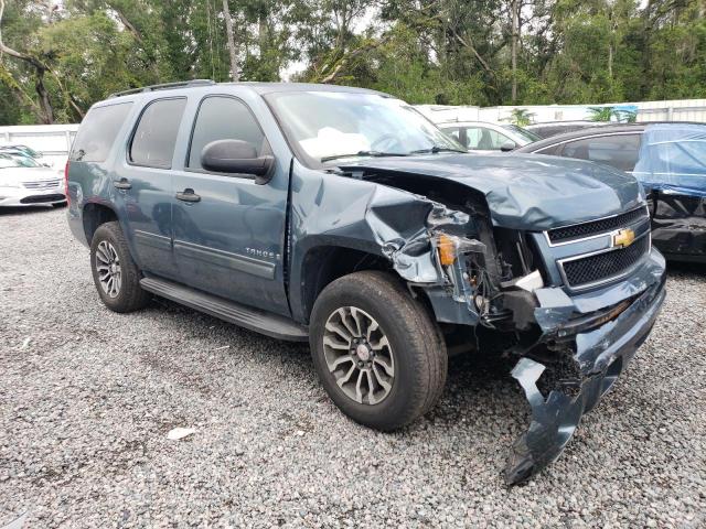 1GNFK13029R255254 - 2009 CHEVROLET TAHOE K1500 LS BLUE photo 4