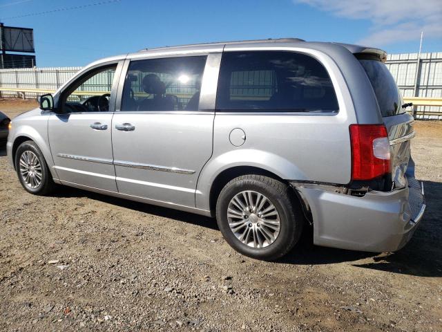 2C4RC1CG2DR734003 - 2013 CHRYSLER TOWN & COU TOURING L SILVER photo 2