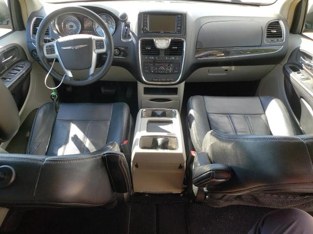 2C4RC1CG2DR734003 - 2013 CHRYSLER TOWN & COU TOURING L SILVER photo 8