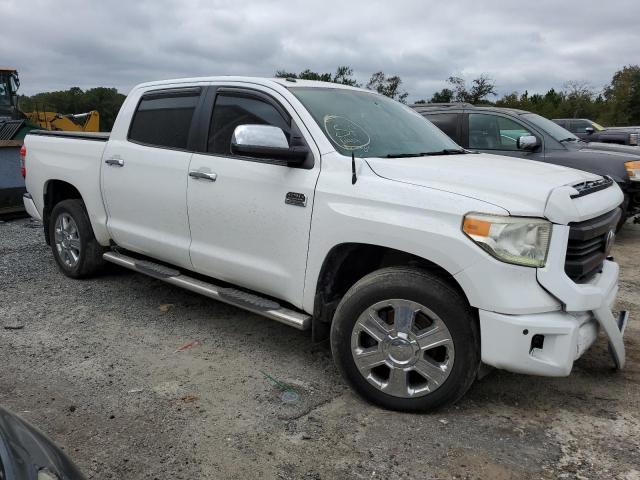 5TFGY5F14EX150440 - 2014 TOYOTA TUNDRA CREWMAX PLATINUM Weiß Foto 4