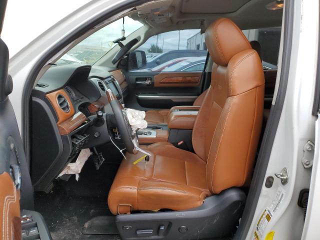 5TFGY5F14EX150440 - 2014 TOYOTA TUNDRA CREWMAX PLATINUM Weiß Foto 7