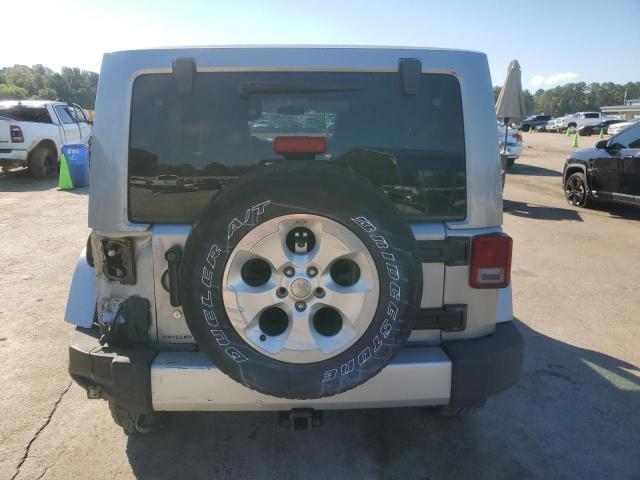 1C4BJWEG1DL624750 - 2013 JEEP WRANGLER U SAHARA SILVER photo 6