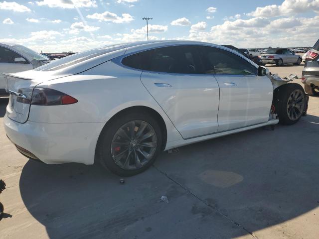 5YJSA1E4XLF381224 - 2020 TESLA MODEL S 白色 照片 3