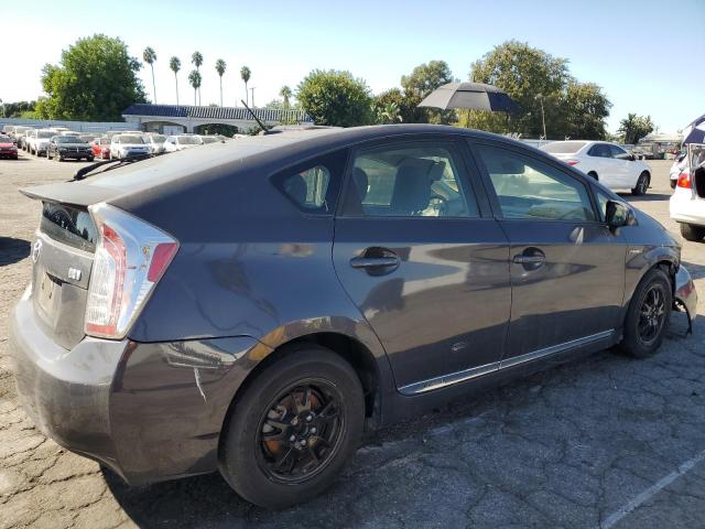 JTDKN3DU8C5461205 - 2012 TOYOTA PRIUS GRAY photo 3