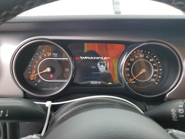 1C4HJXDG0MW624464 - 2021 JEEP WRANGLER U SPORT 白色 照片 9