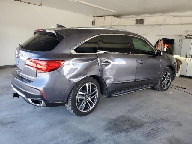 5FRYD4H86HB028602 - 2017 ACURA MDX ADVANCE GRAY photo 3