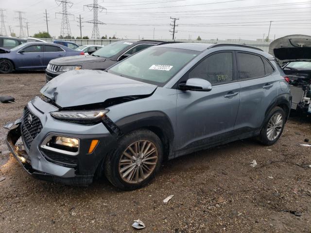 KM8K62AAXLU419721 - 2020 HYUNDAI KONA SEL PLUS GRAY photo 1