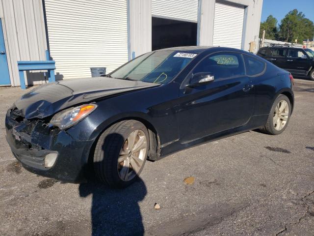 KMHHU6KH0AU021806 - 2010 HYUNDAI GENESIS CO 3.8L BLACK photo 1