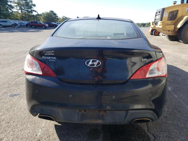 KMHHU6KH0AU021806 - 2010 HYUNDAI GENESIS CO 3.8L BLACK photo 6