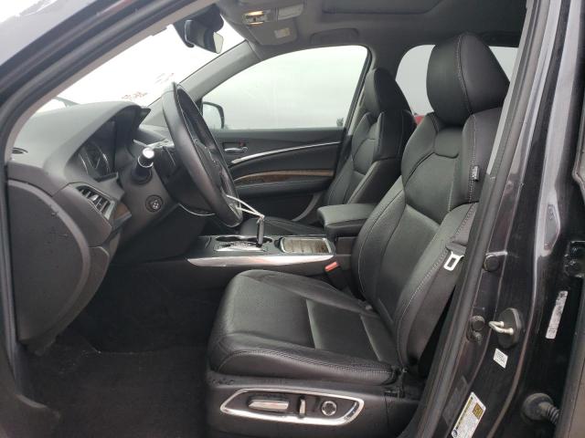 5J8YD3H58KL009377 - 2019 ACURA MDX TECHNOLOGY CHARCOAL photo 7