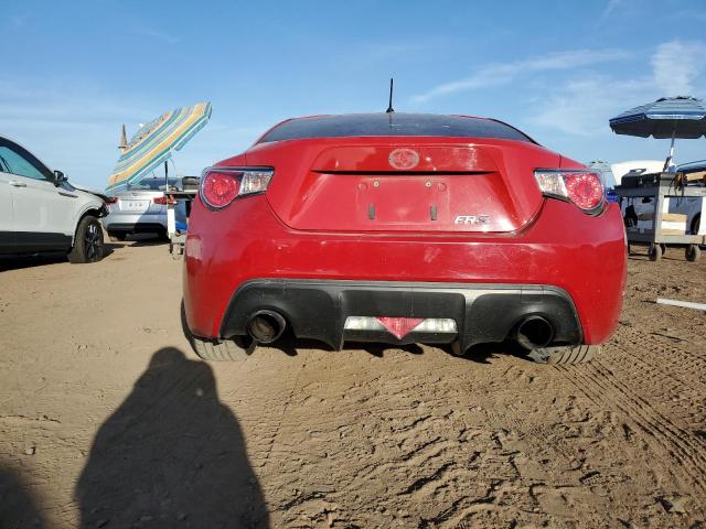 JF1ZNAA13D2710712 - 2013 TOYOTA SCION FR-S RED photo 6