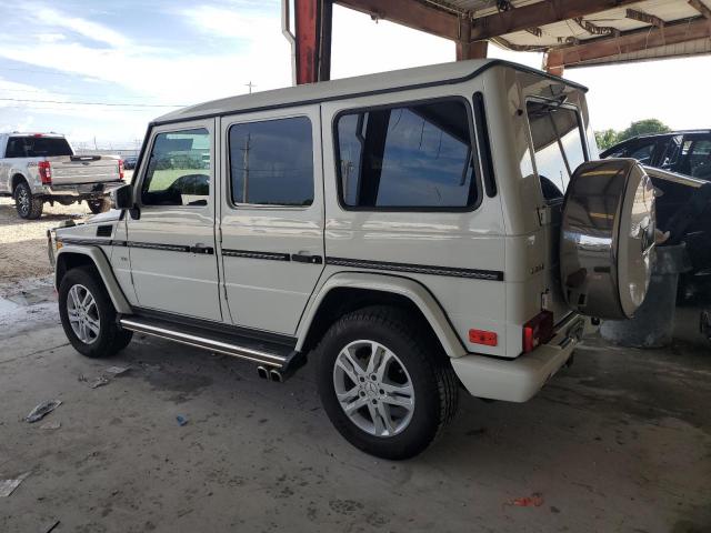 WDCYC3HF4DX211312 - 2013 MERCEDES-BENZ G 550 WHITE photo 2