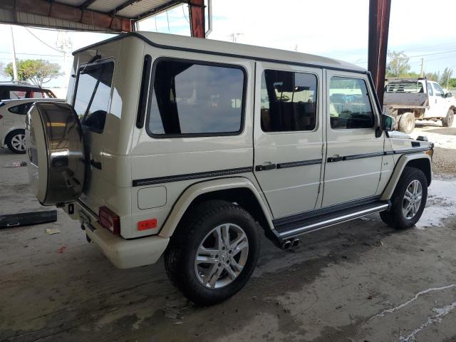 WDCYC3HF4DX211312 - 2013 MERCEDES-BENZ G 550 WHITE photo 3