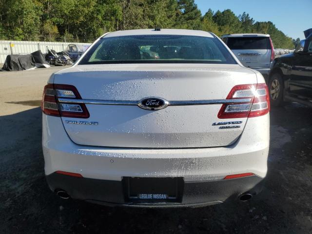 1FAHP2F87EG117411 - 2014 FORD TAURUS LIMITED WHITE photo 6