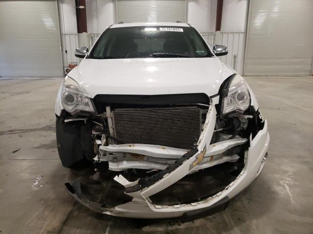 2GNFLHE36F6375434 - 2015 CHEVROLET EQUINOX LTZ WHITE photo 5