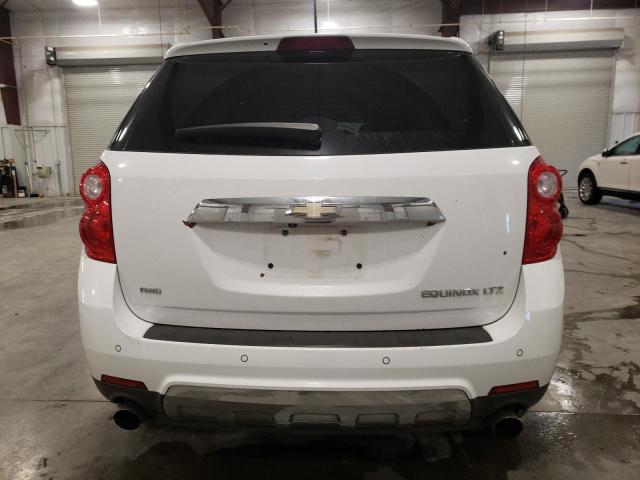 2GNFLHE36F6375434 - 2015 CHEVROLET EQUINOX LTZ WHITE photo 6