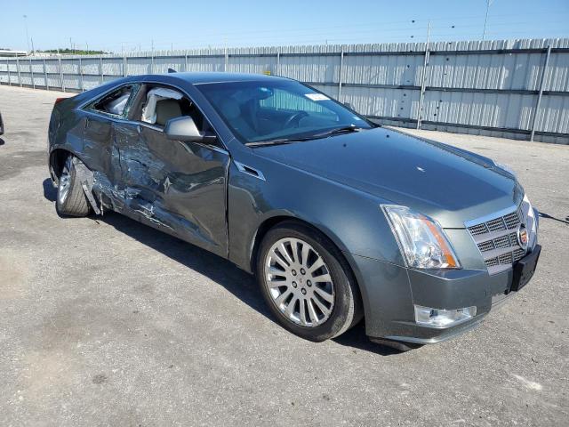 1G6DM1ED1B0119379 - 2011 CADILLAC CTS PERFORMANCE COLLECTION GREEN photo 4