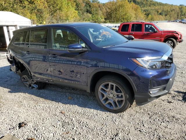 5FNYF8H58PB028494 - 2023 HONDA PASSPORT EXL BLUE photo 4