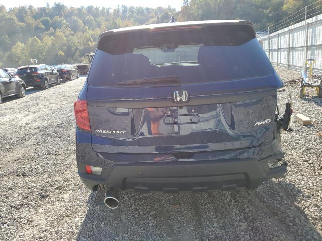 5FNYF8H58PB028494 - 2023 HONDA PASSPORT EXL BLUE photo 6