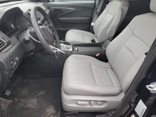 5FNYF8H58PB028494 - 2023 HONDA PASSPORT EXL BLUE photo 7