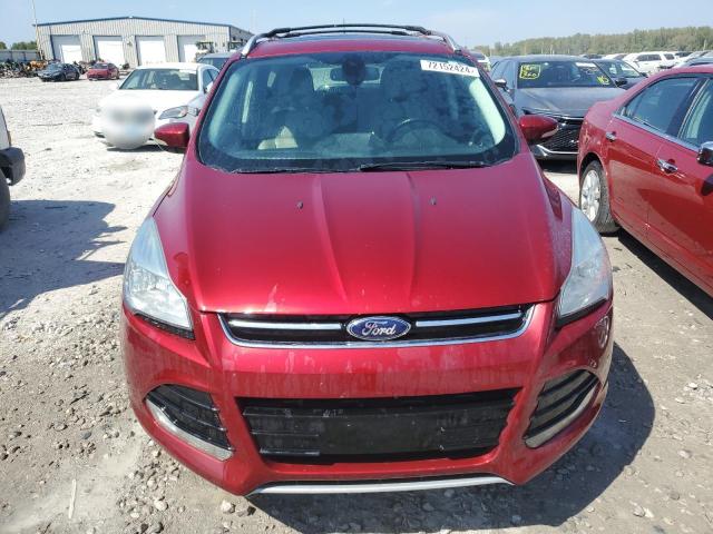 1FMCU0J95EUD43882 - 2014 FORD ESCAPE TITANIUM RED photo 5