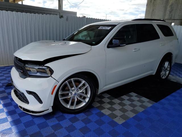 1C4RDHDG0RC118515 - 2024 DODGE DURANGO GT WHITE photo 1