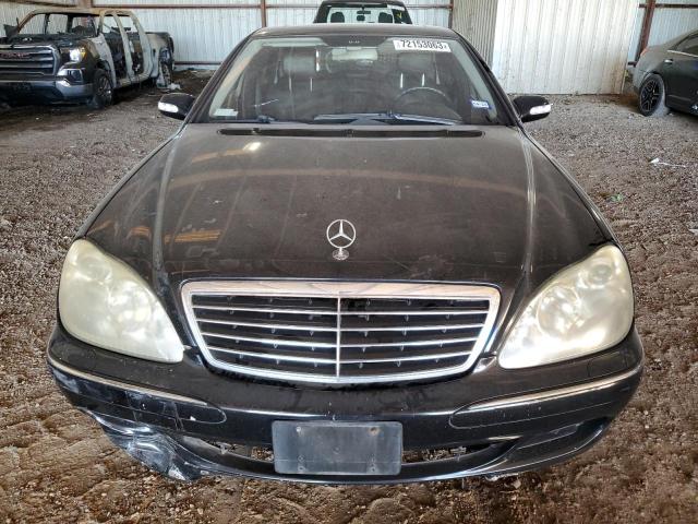 WDBNF67J76A477273 - 2006 MERCEDES-BENZ S 350 BLACK photo 5