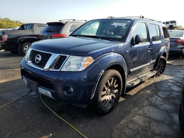 5N1AR1NB1AC613735 - 2010 NISSAN PATHFINDER S BLUE photo 1