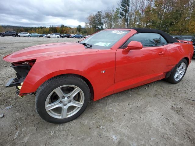 1G1FB3DS9K0104743 - 2019 CHEVROLET CAMARO LS RED photo 1