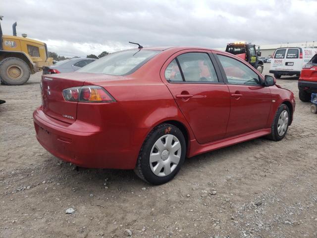 JA32U2FU3BU023429 - 2011 MITSUBISHI LANCER ES/ES SPORT RED photo 3