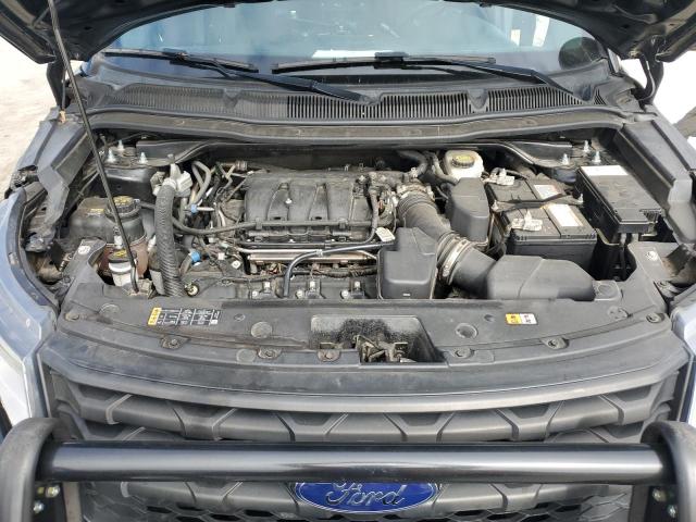 1FM5K8AR7HGC57005 - 2017 FORD EXPLORER POLICE INTERCEPTOR 黑色 照片 11