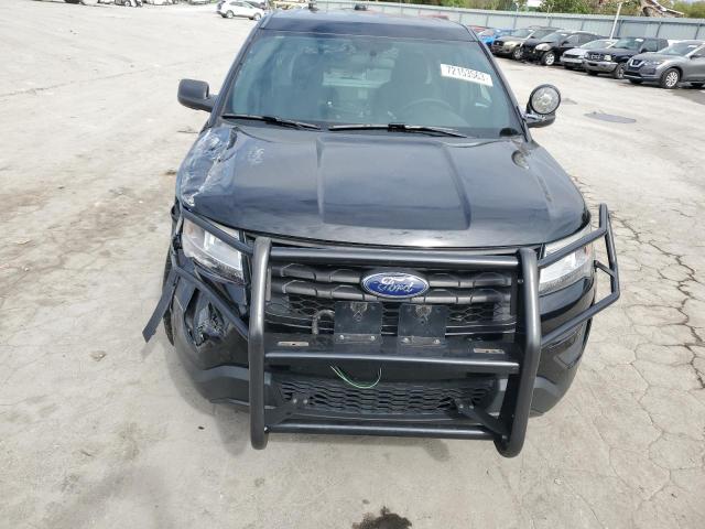 1FM5K8AR7HGC57005 - 2017 FORD EXPLORER POLICE INTERCEPTOR BLACK photo 5