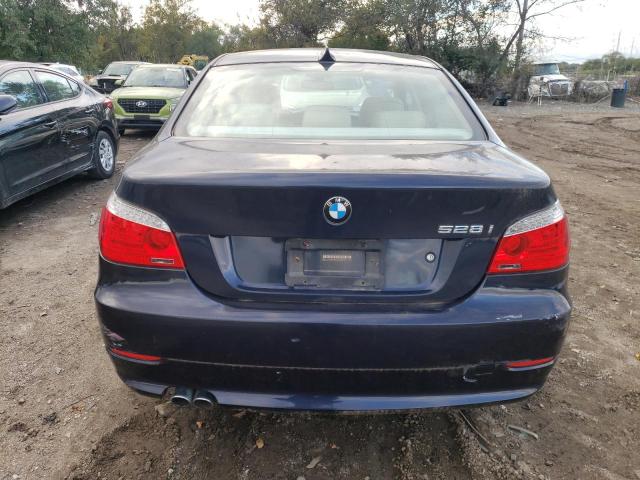 WBANU5C55AC127290 - 2010 BMW 528 I BLUE photo 6