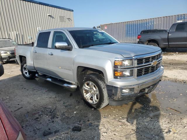 3GCUKRECXEG173224 - 2014 CHEVROLET SILVERADO K1500 LT SILVER photo 4