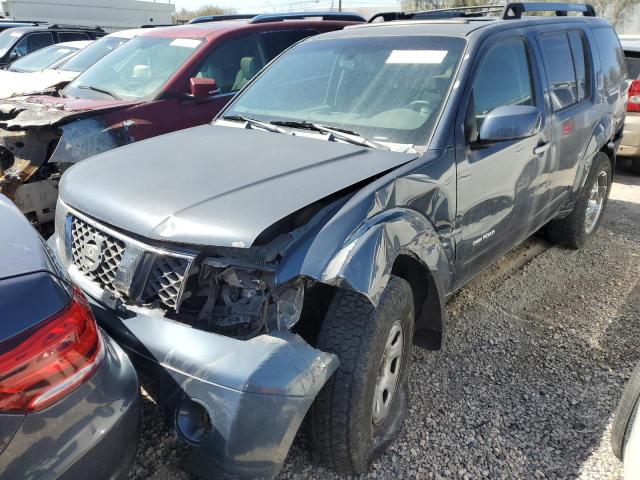 5N1AR18W56C628714 - 2006 NISSAN PATHFINDER LE GRAY photo 1