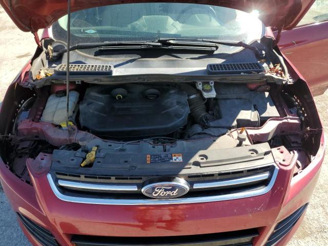 1FMCU9J97GUA86389 - 2016 FORD ESCAPE TITANIUM RED photo 12