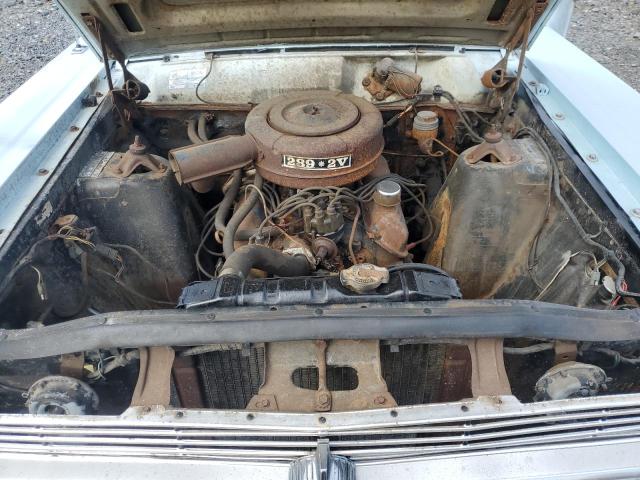 6H43C179094 - 1966 FORD FAIRLANE BLUE photo 11