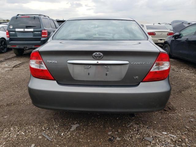 4T1BF32K02U510962 - 2002 TOYOTA CAMRY LE GRAY photo 6