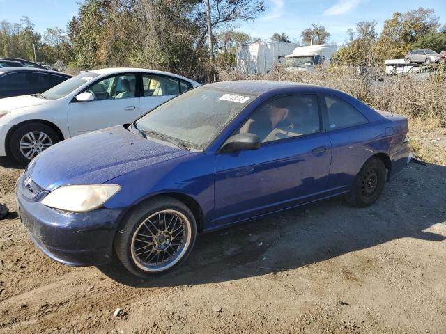 1HGEM22144L046304 - 2004 HONDA CIVIC DX VP Blau Foto 1