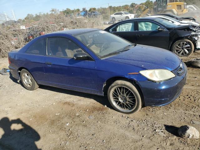 1HGEM22144L046304 - 2004 HONDA CIVIC DX VP Blau Foto 4
