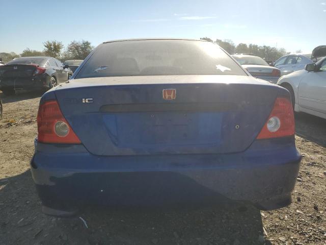 1HGEM22144L046304 - 2004 HONDA CIVIC DX VP Blau Foto 6