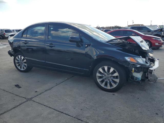 2HGFA16949H501616 - 2009 HONDA CIVIC EXL შავი ფოტო 4