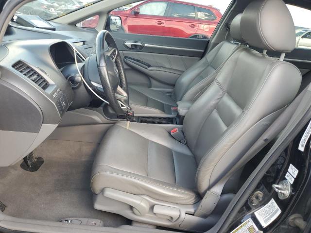 2HGFA16949H501616 - 2009 HONDA CIVIC EXL შავი ფოტო 7