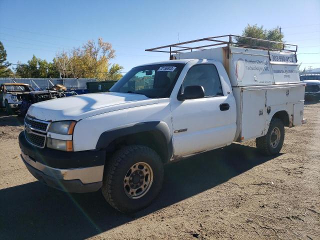 1GBHK34U15E300379 - 2005 CHEVROLET SILVERADO K3500 WHITE photo 1