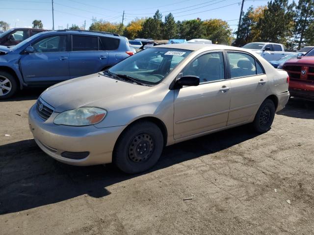 1NXBR32E25Z393035 - 2005 TOYOTA COROLLA CE TAN photo 1