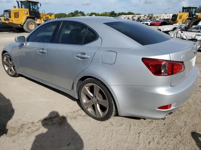 JTHBF5C29C5165892 - 2012 LEXUS IS 250 SILVER photo 2