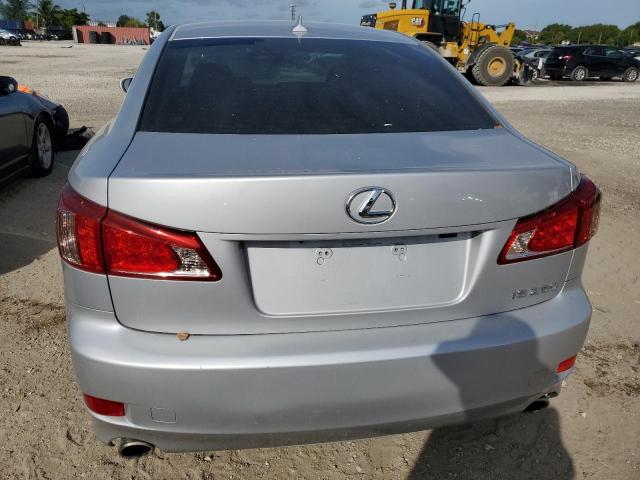 JTHBF5C29C5165892 - 2012 LEXUS IS 250 SILVER photo 6