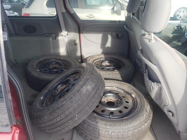 2A4GP54L46R892693 - 2006 CHRYSLER TOWN & COU TOURING წითელი ფოტო 11