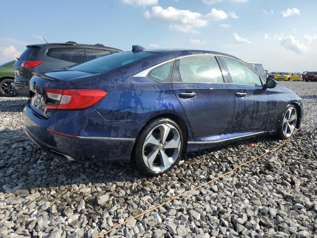 1HGCV2F95LA008756 - 2020 HONDA ACCORD TOURING BLUE photo 3